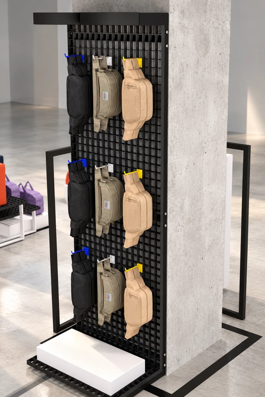 Eastpak - Zone éphémère Citadium : Présentation des sacs banane, angle 2