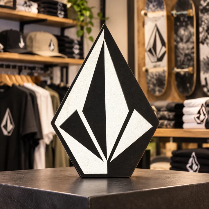 Volcom — Foam hand — mise en situation en magasin