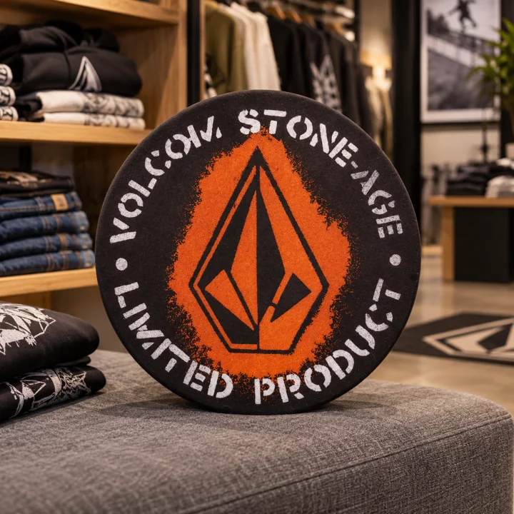 Volcom — Coussin — mise en situation en magasin